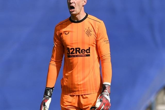 Back in for Allan McGregor and rarely troubled throughout the 90minutes.