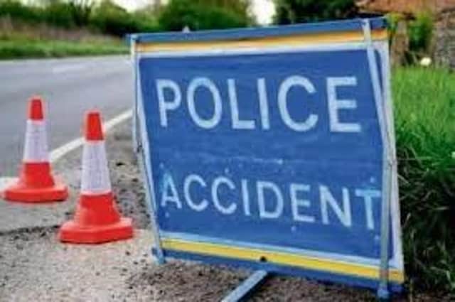 The accident happened at 11am on Meethill Road.