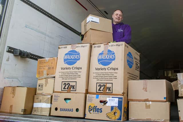 Robert Marshall is taking aid to Moldova.
LORRY DRIVER - ROBERT MARSHALL (JANE BRADLEY STORY)
DRIVING TO MOLDOVA WITH SUPPLIES/AID FOR REFUGEES
LOADS HIS LORRY TO HEAD TO MOLDOVA WITH TEECH CHARITY