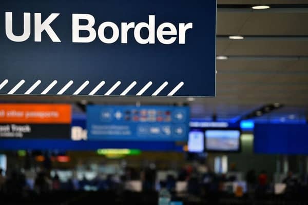 ​The UK Border Force is operating with renewed intensity, says Kelly Hardman (Picture: Daniel Leal/AFP via Getty)