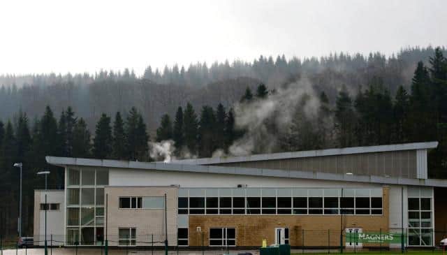 Celtic's training centre at Lennoxtown.