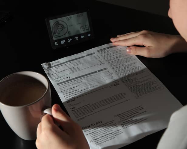 The average energy bill will drop to below £2,000 from October. Image: Peter Byrne/Press Association.