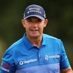 Padraig Harrington pictured during the second round of the Genesis Scottish Open at The Renaissance Club in East Lothian. Picture: Jared C. Tilton/Getty Images.