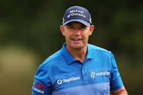 Padraig Harrington pictured during the second round of the Genesis Scottish Open at The Renaissance Club in East Lothian. Picture: Jared C. Tilton/Getty Images.