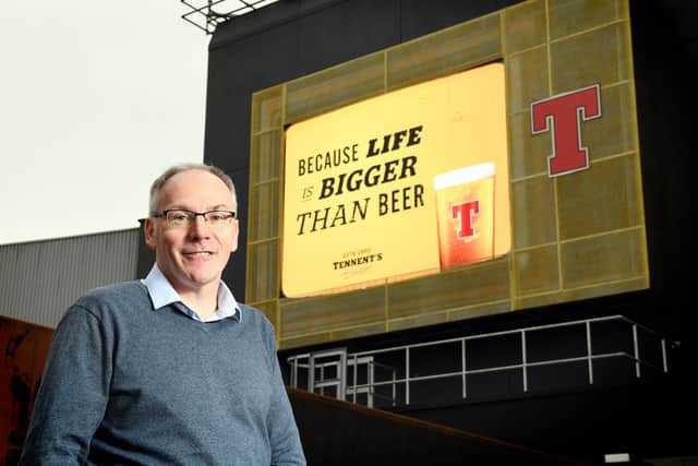 Martin Doogan, group engineering manager at C&C Group, the Irish drinks company that owns Tennent’s. Picture: Paul Chappells