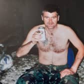 Kevin Muldoon, from Glasgow, while serving with the Royal Corps of Transport during the 1991 Gulf war.