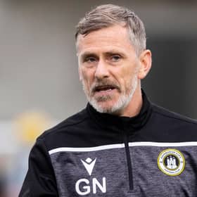 EDINBURGH, SCOTLAND - JULY 09: Edinburgh City Manager Gary Naysmith during a Premier Sports Cup tie between Edinburgh City and Hamilton Academical at Ainslie Park on July 09, 2021, in Edinburgh, Scotland (Photo by Mark Scates / SNS Group)