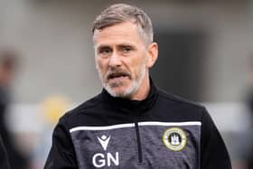 EDINBURGH, SCOTLAND - JULY 09: Edinburgh City Manager Gary Naysmith during a Premier Sports Cup tie between Edinburgh City and Hamilton Academical at Ainslie Park on July 09, 2021, in Edinburgh, Scotland (Photo by Mark Scates / SNS Group)