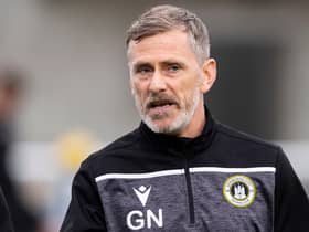 EDINBURGH, SCOTLAND - JULY 09: Edinburgh City Manager Gary Naysmith during a Premier Sports Cup tie between Edinburgh City and Hamilton Academical at Ainslie Park on July 09, 2021, in Edinburgh, Scotland (Photo by Mark Scates / SNS Group)