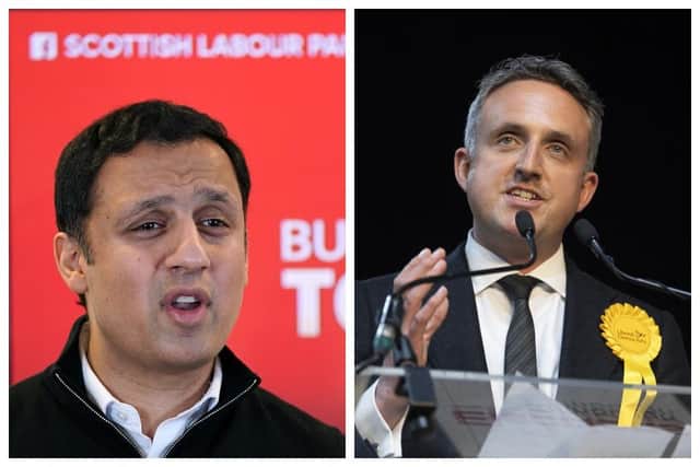 Scottish Labour leader Anas Sarwar and Scottish Liberal Democrat leader Alex Cole-Hamilton