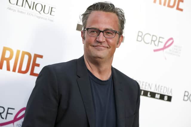 ‘It wasn’t that I thought I could play Chandler,' Matthew Perry once said. 'I was Chandler.’ (Picture: Rich Fury/Invision/AP, File)
