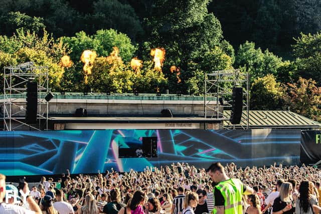 The organisers of the Fly Open Air festival have been in talks with the city council about making more use of the Ross Bandstand arena in Edinburgh's Princes St Gardens.