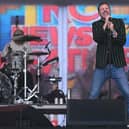 Frontman Ricky Wilson and Kaiser Chiefs (Picture: Oli Scarff/AFP via Getty)