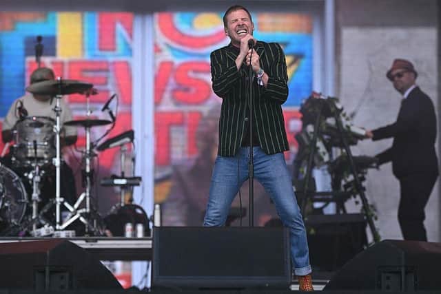 Frontman Ricky Wilson and Kaiser Chiefs (Picture: Oli Scarff/AFP via Getty)