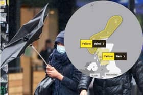 A weather warning is in place for much of the country
