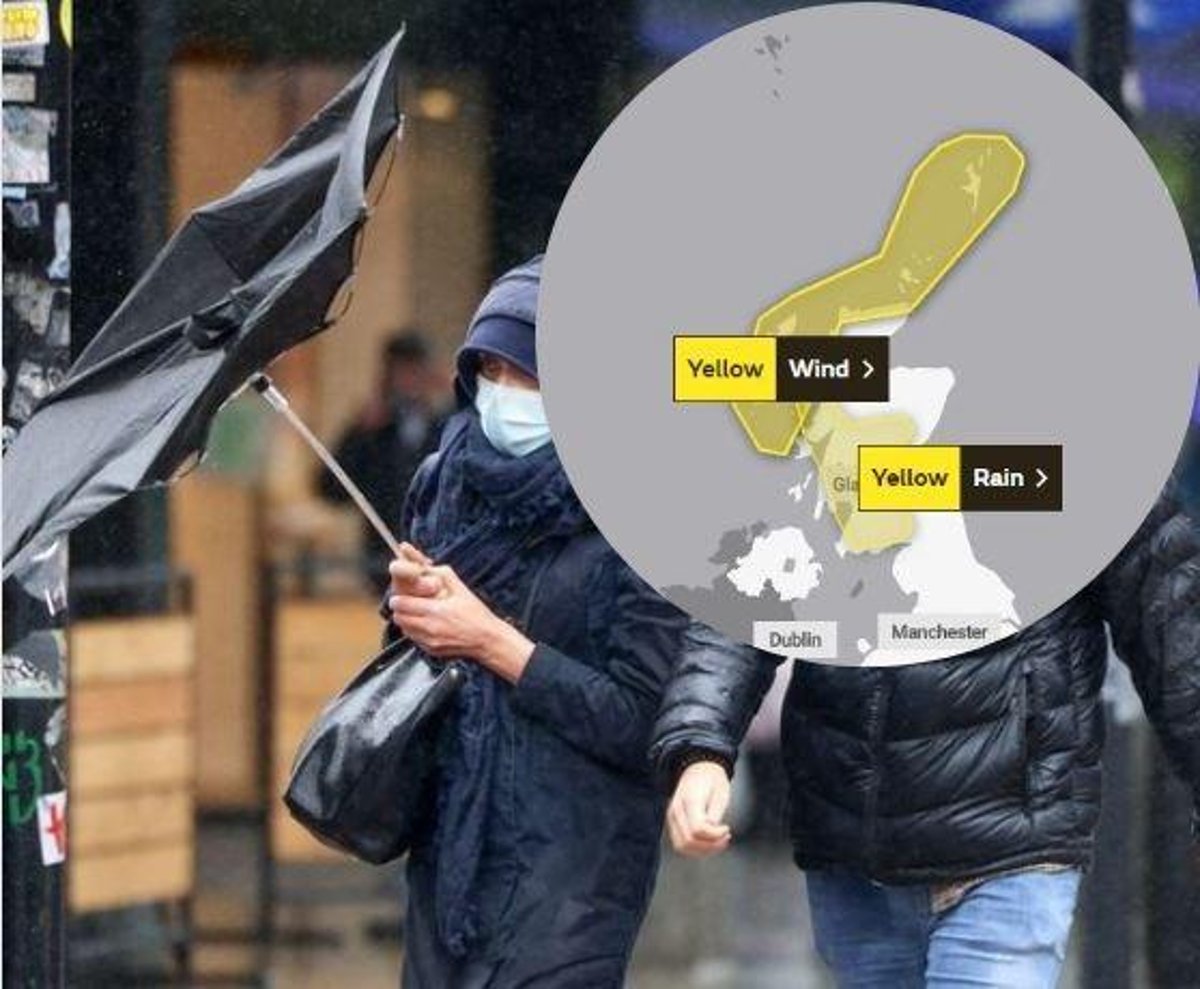 Scotland's weather: Yellow weather warning issued for much of the country