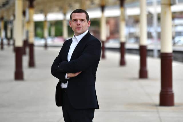 Douglas Ross has said he would introduce Barnett formula style funding for councils.