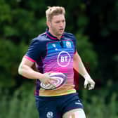 Edinburgh forward Jamie Hodgson pictured during a Scotland training session during the summer. Picture: Paul Devlin/SNS