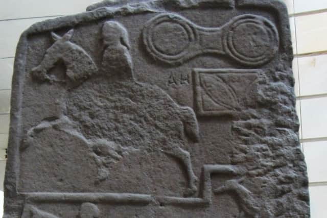 Detail from a Pictish carving in the National Museum of Scotland PIC: Creative Commons / Johnbod