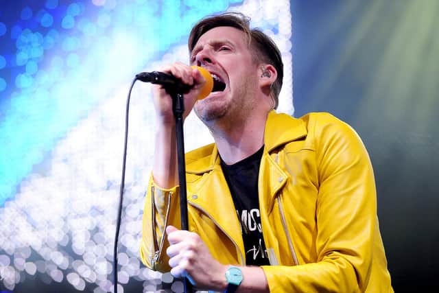 Ricky Wilson, lead singer Kaiser Chiefs. (Pic: Michael Gillen)
