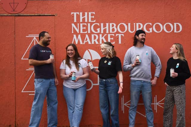 (from left to right): Sean Cooper (Signature Group - Cold Town Ambassador); Ruth Reid (Brand and Marketing Executive for Cold Town); Catherine Mccluskey - Business Development and Sales Executive for Cold Town); Harry Ablethorpe (Signature Group - Cold Town Ambassador); Nicole Neilson (Signature Group - Cold Town Ambassador)
