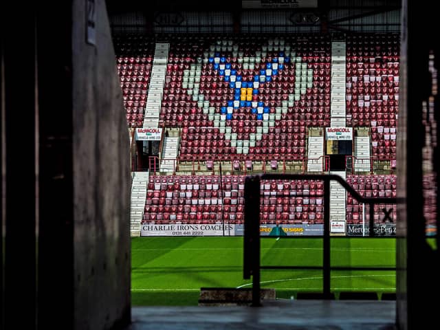 Prominent Hearts groups have called for the SPFL to take action. Picture: SNS