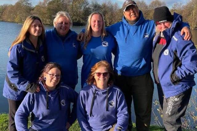 Scotland's women's carp squad. Picture: Contributed