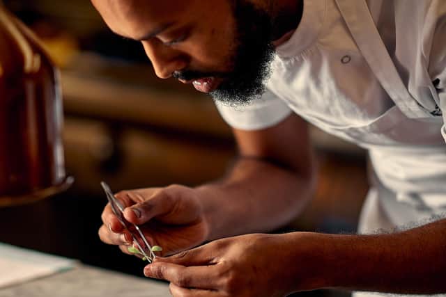 Ahmed Abdalla, head chef at the Legacy restaurant. Pic: PA Photo/The Grand.
