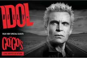 Billy Idol and The Go-Go's will join forces for a tour of UK arena in 2022, kicking off in Glasgow.