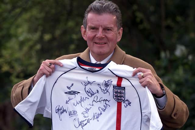 Football commentator John Motson, who has died at the age of 77, was suspected of spying on Scotland training sessions for England manager Terry Venables during Euro 1996.