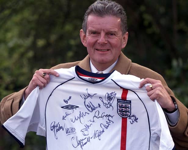 Football commentator John Motson, who has died at the age of 77, was suspected of spying on Scotland training sessions for England manager Terry Venables during Euro 1996.