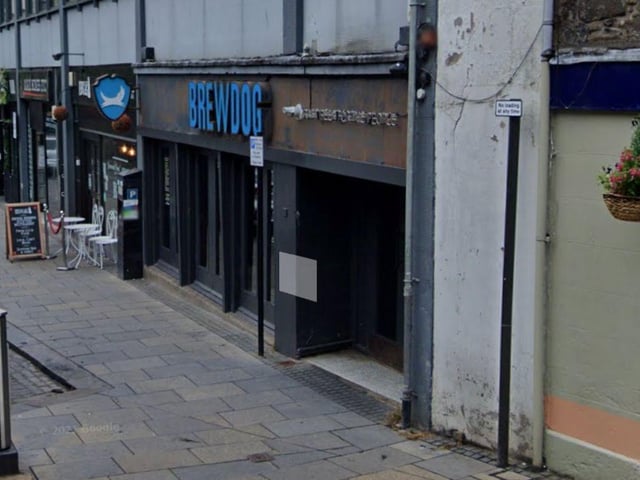 Not content with taking top spot in Perth, BrewDog are also number one in Stirling with their pub on Baker Street. Reviewer sapphirav2017 said: "Wow, what a place. We walked past and turned around to go in as my husband is a fan of Brewdog beer. The service was excellent and we felt very comfortable with all the precautions that have been put in place. The pints were great and the pizzas were so good, better than I had in Naples, Italy."
