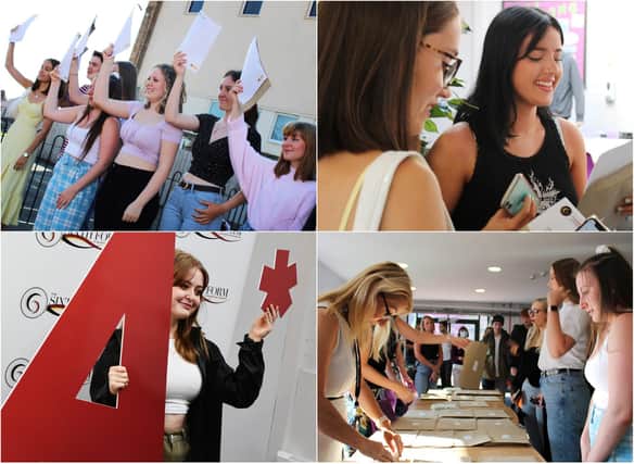Check out these pictures of students at Southmoor Academy Sixth Form celebrating A-level results day.