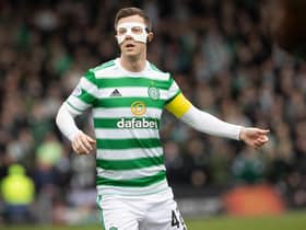 Celtic captain Callum McGregor.