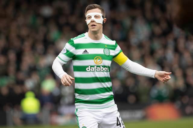Celtic captain Callum McGregor.