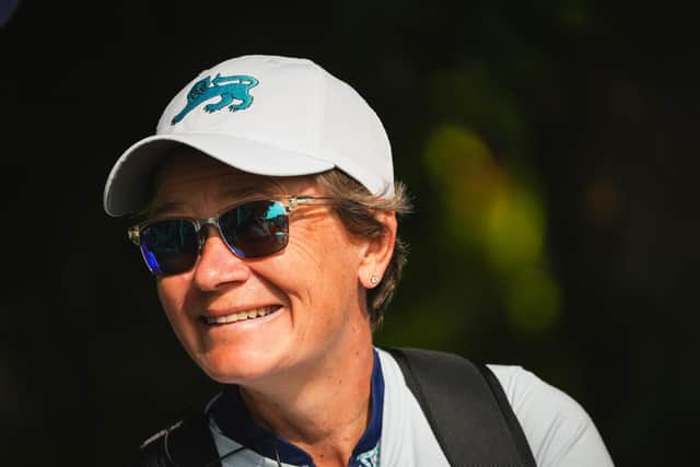 GB&I captain Catriona Matthew pictured during the match against the US at Sunningdale. Picture: Chris Young/Scottish Golf