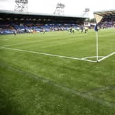 Kilmarnock's Rugby Park pitch is one of two artificial surfaces in the cinch Premiership but Celtic Ange Postecoglou believes it would be preferable for there to be none in the top flight, with the game changed by playing on plastic. (Photo by Rob Casey/SNS Group)
