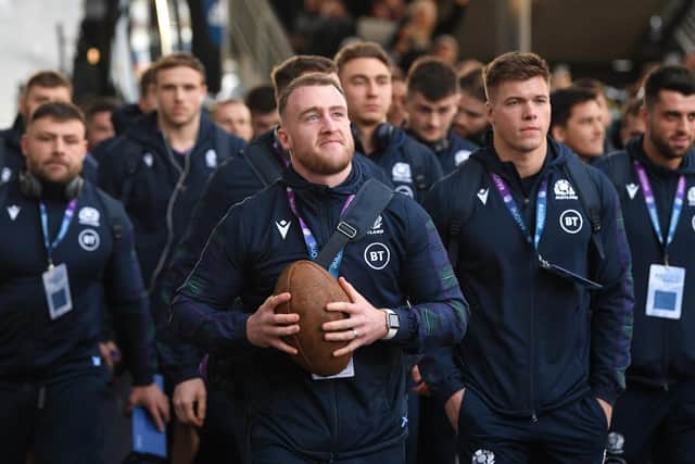 Captain Stuart Hogg could lead Scotland into a delayed 2021 Six Nations.