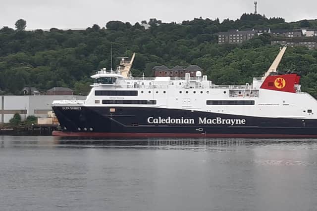 The Glen Sannox ferry under construction