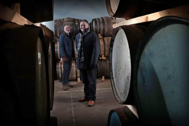 Andy Simpson and David Robertson, Rare Whisky 101. Picture: Stewart Attwood