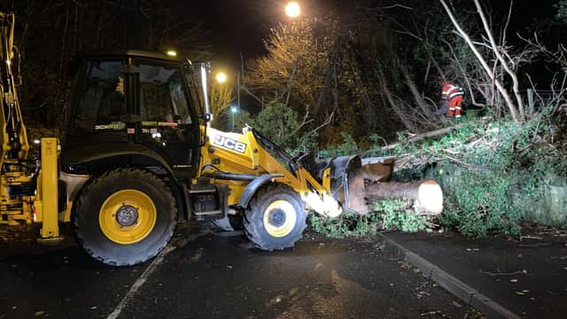 Thousands of people across Scotland are still without power and many are impacted by water supplies as a result of Storm Arwen damage (Photo: Midlothian Council).