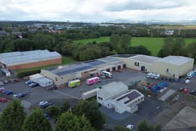 Fife Creamery's Kirkcaldy HQ now has 700 solar panels in its drive to meet net zero targets (Pic: Submitted)