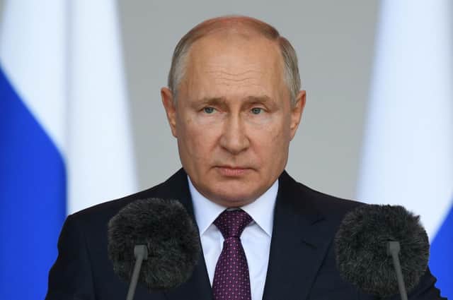 Vladimir Putin is directly opposed to the values of liberal democracy (Picture: Ramil Sitdikov/Sputnik/AFP via Getty Images)