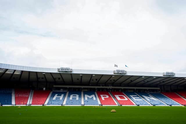 Only 600 fans will attend the Scottish Cup final between Hibs and St Johnstone on May 22. (Photo by Ross Brownlee / SNS Group)