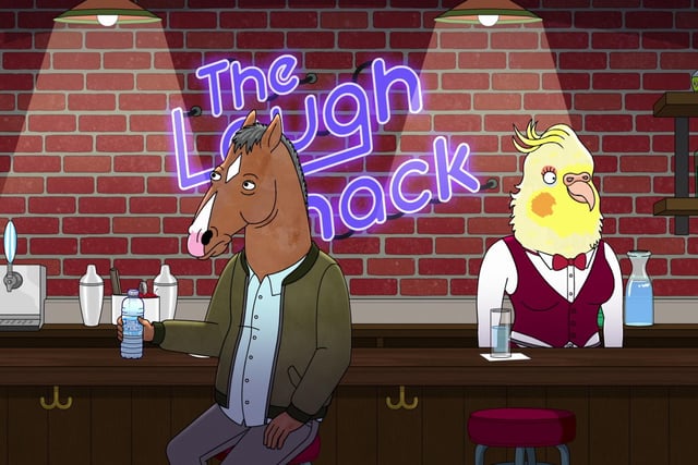 BoJack Horseman sees follow humanoid horse, and former A-lister, Bojack Horseman drown his own self-loathing in booze as he comes to terms with not being in the Hollywood limelight.