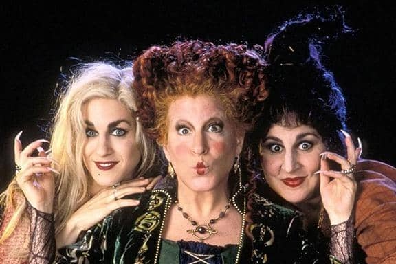 Disney classic Hocus Pocus is a family friendly watch this Halloween. Image: Park Films