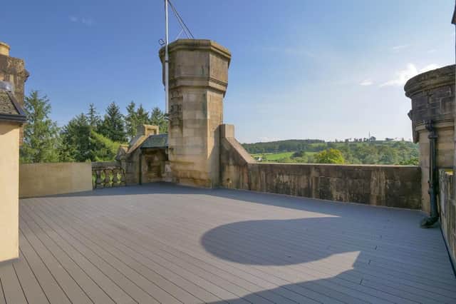 Private roof terrace.