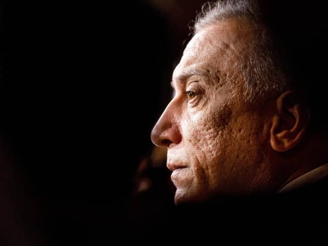 Mustafa al-Kadhimi opposed Saddam Hussein and, after he was forced to flee the country, lived in Iran, Germany and the UK (Picture: Hussein Faleh/AFP via Getty Images)