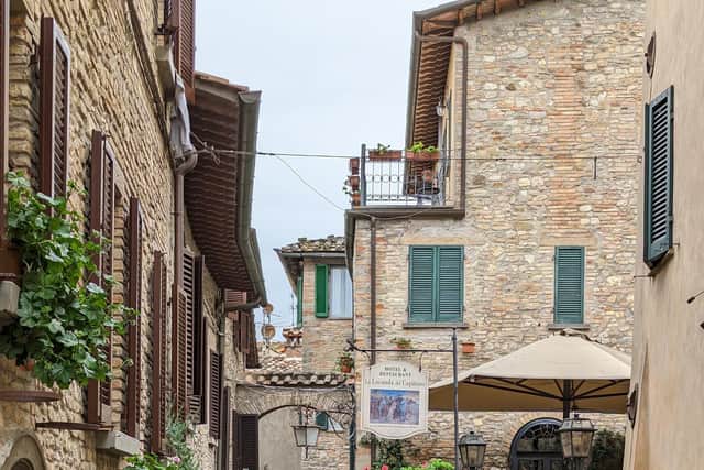 Montone, Umbria. Pic: Claire Spreadbury/PA.