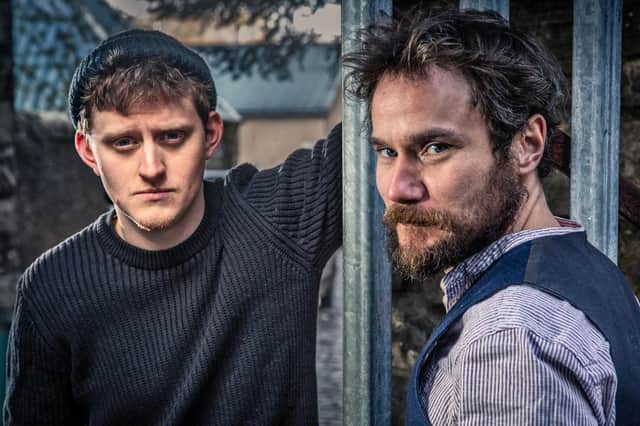 Lorn Macdonald and Henry Pettigrew who will play Utterson and Dr Jekyll at Leith Theatre